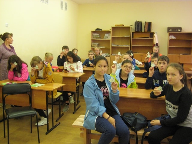 Урок  заповедности в профильном лагере.