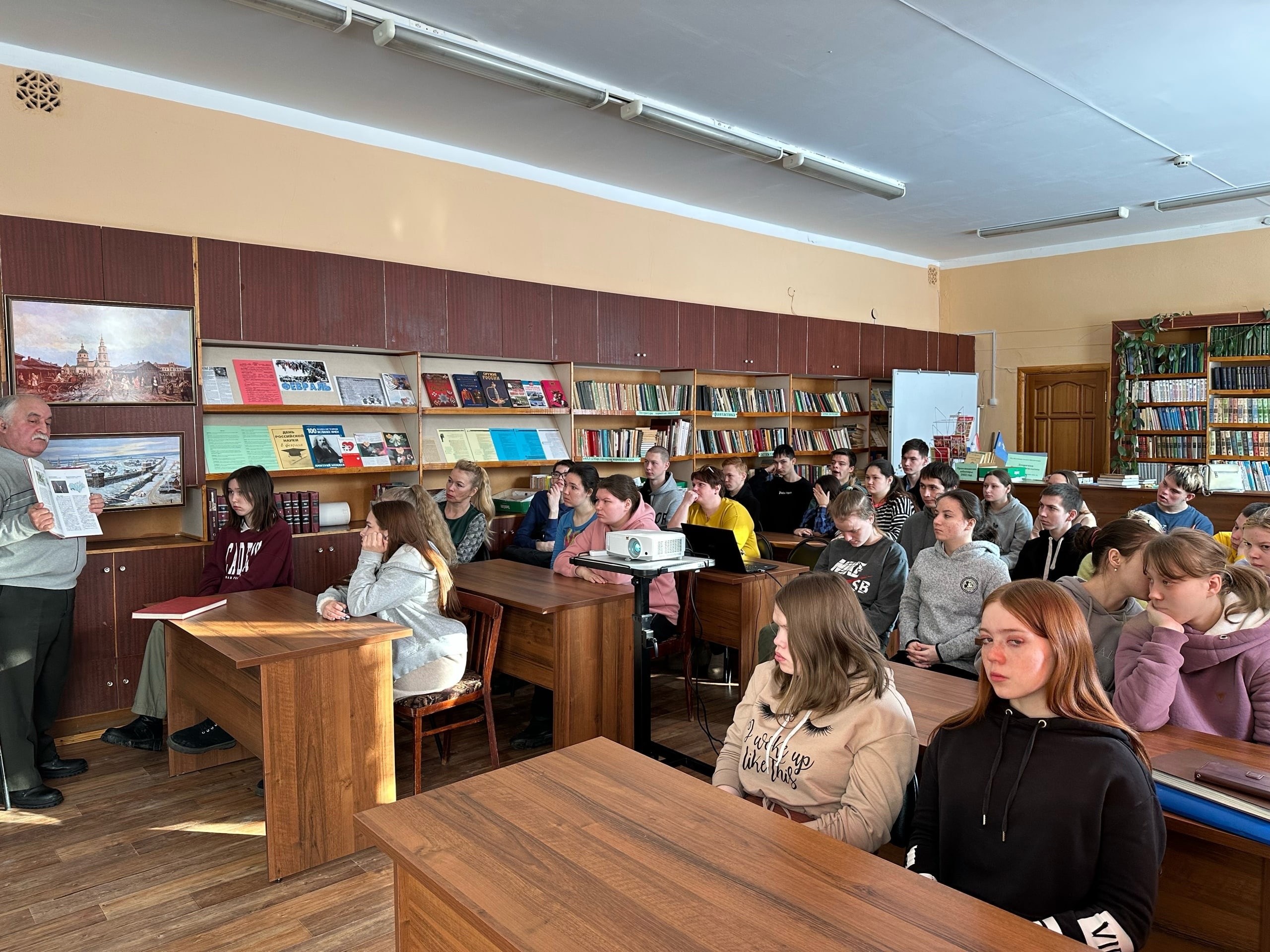 О заповеднике студентам строительно-промышленного техникума