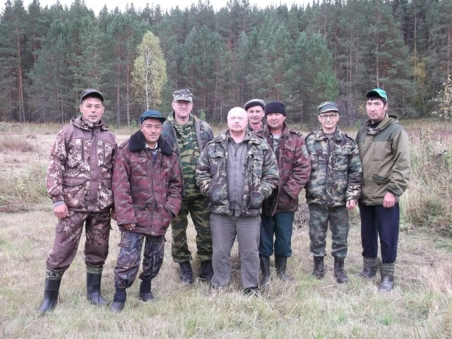 Учет маралов в Башкирском государственном заповеднике