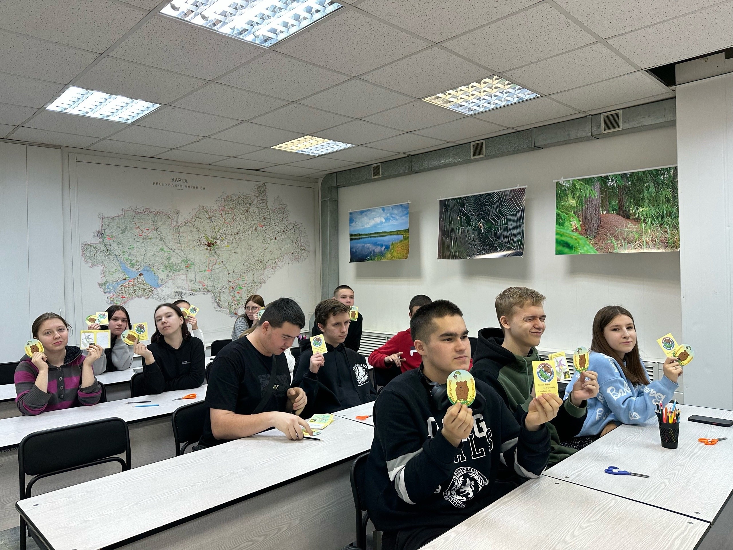 Студенты техникума в гостях у заповедника Студенты техникума в гостях у заповедника