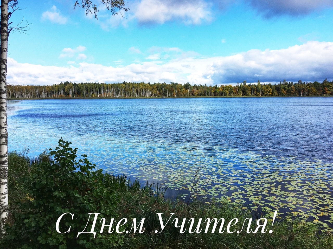 С ДНЁМ УЧИТЕЛЯ!
