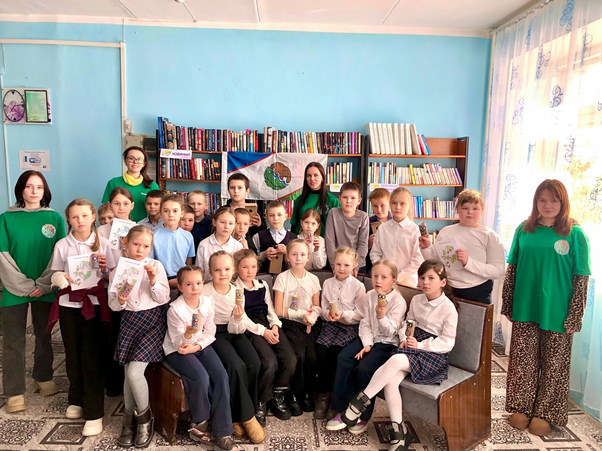 Квест-игра "Пробуждение природы" в Килемарской центральной библиотеке Квест-игра "Пробуждение природы" в Килемарской центральной библиотеке